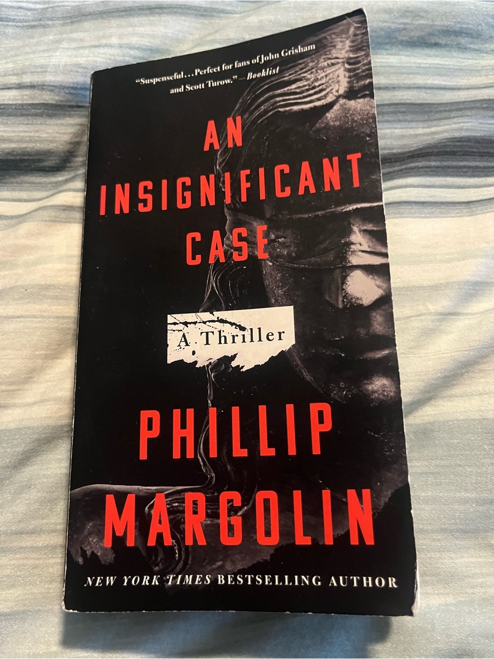 An Insignificant Case by Phillip Margolin - Black & Red Thriller Paperback